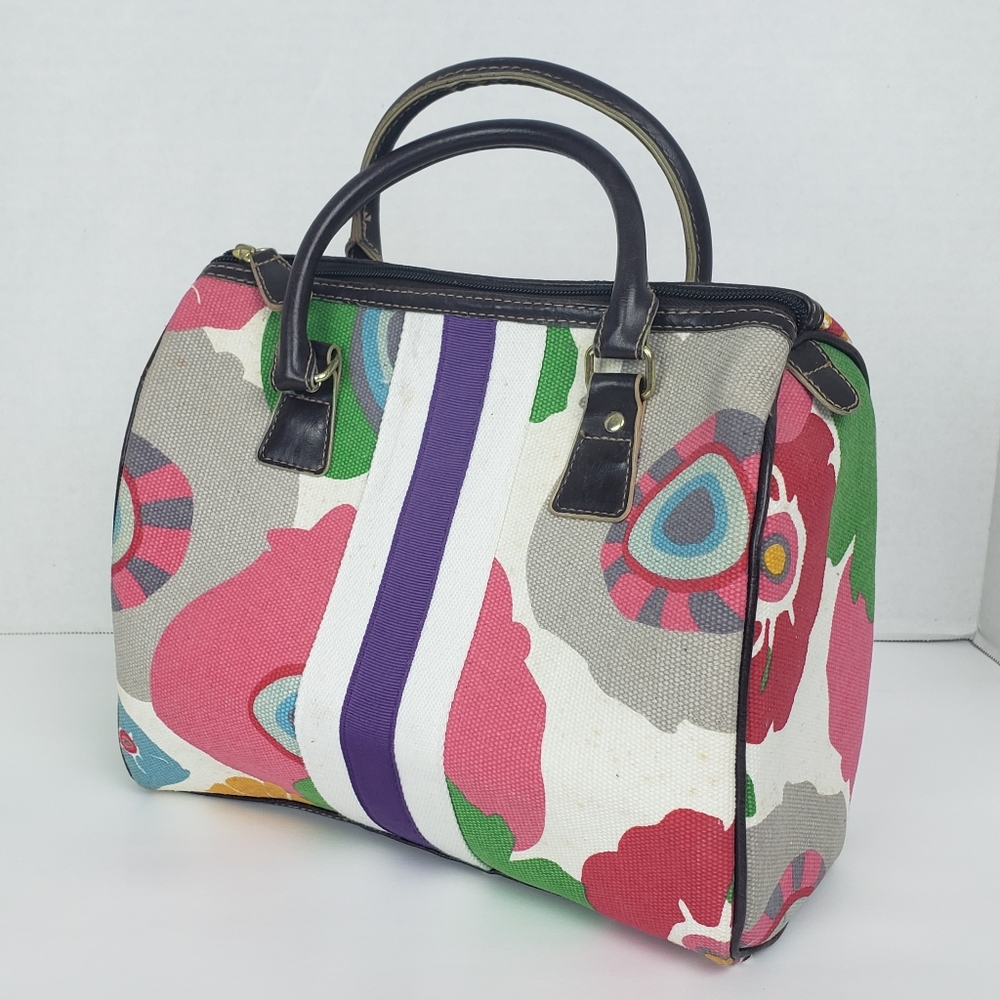 Victoria Secret Multicolored Clutch Top Handle Bag